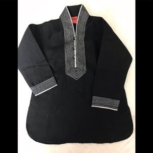 Indian Traditional Black White boys wear 1-2 year